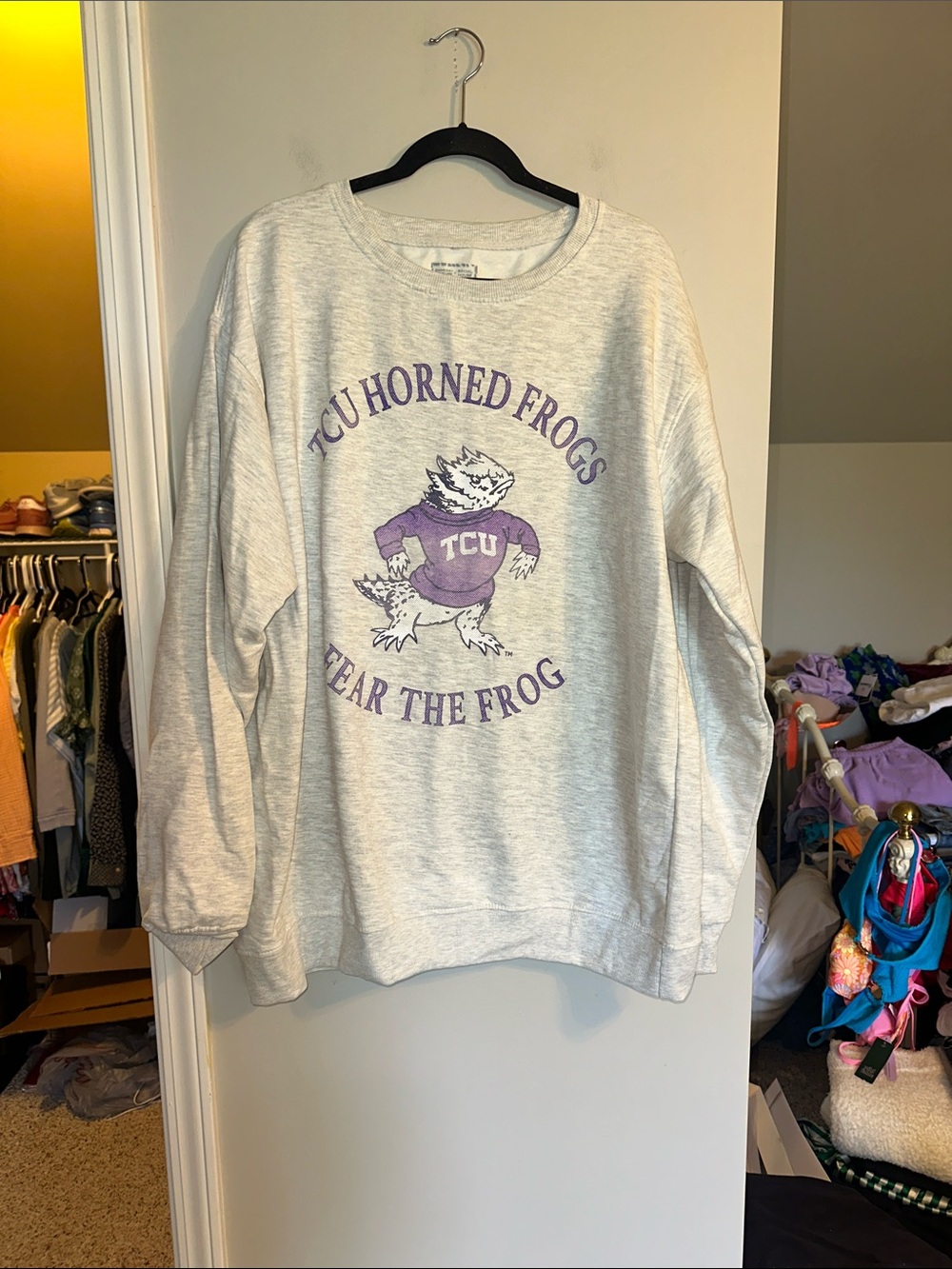 Gameday Couture X Social House XXL TCU sweatshirt